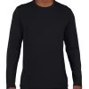 Gildan Mens Performance Long Sleeve T-Shirt, XL, Navy