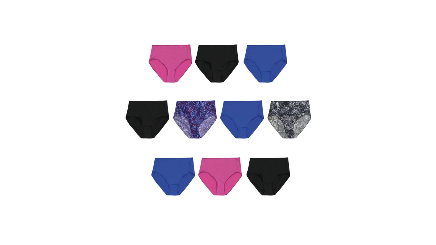 Hanes Womens Cool Comfort Microfiber Briefs 10-Pack 6 Hanes Womens Cool Comfort Microfiber Briefs 10-Pack - Image 4