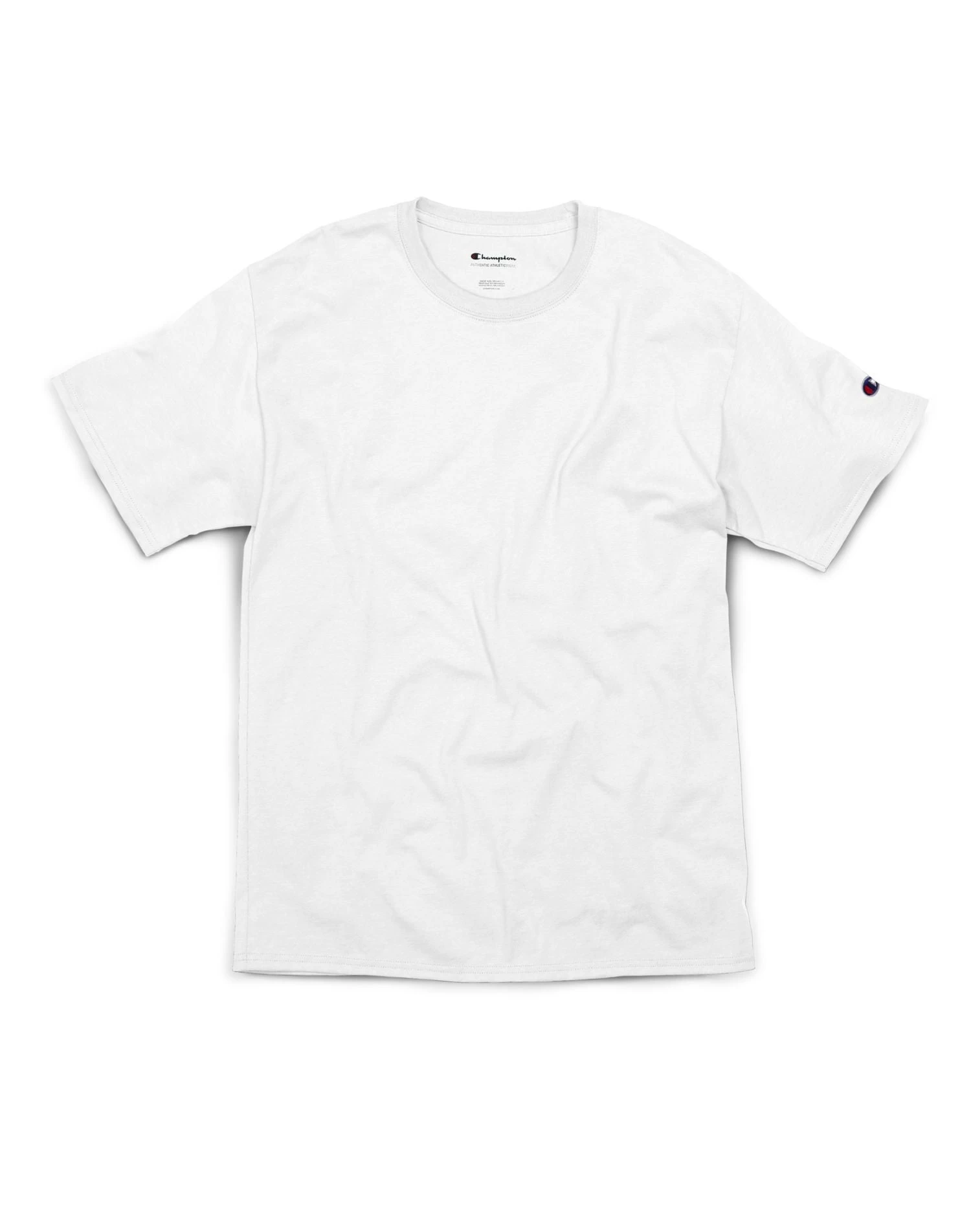 Champion Mens Short Sleeve Ring Spun T-Shirt 4 Champion Mens Short Sleeve Ring Spun T-Shirt - Image 2