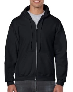Gildan Mens Heavy Blend Full Zip Hooded Sweatshirt, XL, Navy -Outfit Fashion Shop e9a9c24d 90e1 405f a4ad 19b90816b471