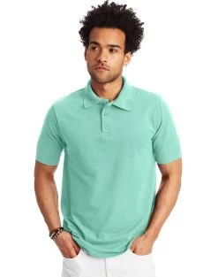 Hanes Mens FreshIQ™ X-Temp® Pique Polo -Outfit Fashion Shop fa09c75e 3599 4734 a0df 25f38a23240e