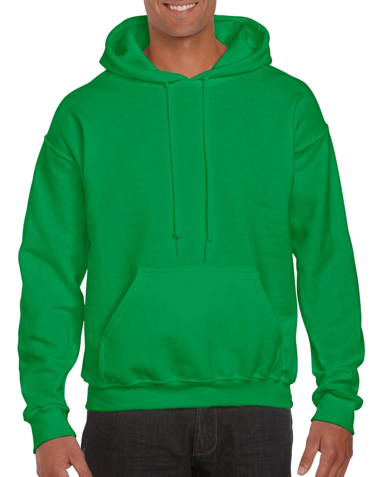 Gildan Mens DryBlend Hooded Sweatshirt, XL, Irish Green 7 Gildan Mens DryBlend Hooded Sweatshirt, XL, Irish Green - Image 5