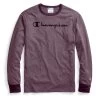 Champion Mens Heritage Heather Long-Sleeve Tee -Outfit Fashion Shop fbcee433 fa45 459f a8d8 125ff36289c1