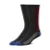 Alchester Mens Declan Racing Stripe Merino Crew Sock