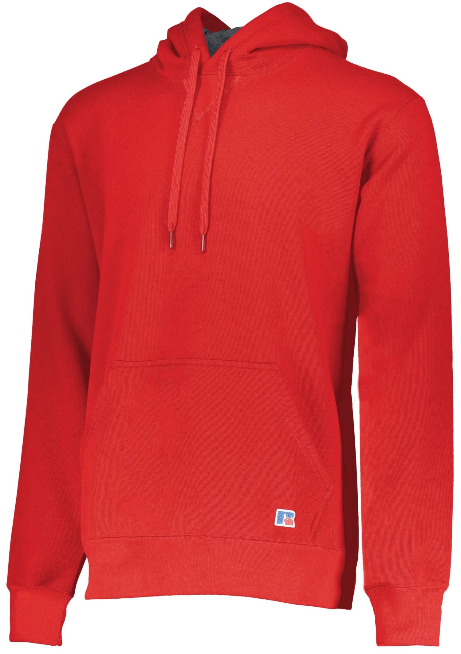 Russell Athletic Cotton Rich Fleece Hooded Sweatshirt, XL, True Red 12 Russell Athletic Cotton Rich Fleece Hooded Sweatshirt, XL, True Red - Image 10