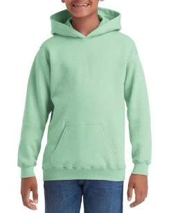 Gildan Youth Heavy Blend Hooded Sweatshirt, XS, Heather Sport Dark Navy -Outfit Fashion Shop mesibas com 637472666337838101