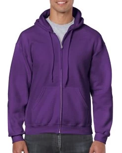 Gildan Mens Heavy Blend Full Zip Hooded Sweatshirt, XL, Navy -Outfit Fashion Shop mesibas com 637472699291560216