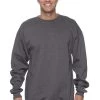 Champion Men's Double Dry Eco Fleece Crew -Outfit Fashion Shop scarlet