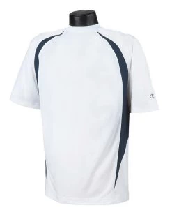 Champion Men's Double Dry Elevation T-Shirt 23 Champion Men's Double Dry Elevation T-Shirt -Outfit Fashion Shop t2052 white vibe navy