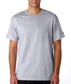 Champion Men's Basic Tee -Outfit Fashion Shop t425 ash