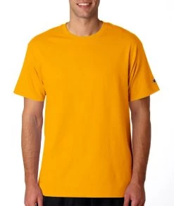 Champion Men's Basic Tee -Outfit Fashion Shop t425 gold
