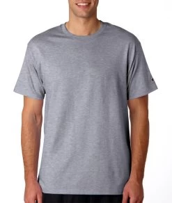 Champion Men's Basic Tee -Outfit Fashion Shop t425 light steel