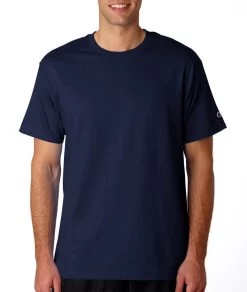 Champion Men's Basic Tee -Outfit Fashion Shop t425 navy